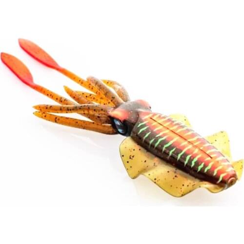 10Pcs 20G Fishing Soft Lure Luminous Squid Jig Fishing Lures Octopus Skirts Sea Fishing Wobbler Bait Lure