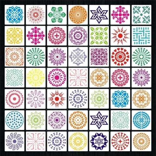 48 Pcs/Set Auxiliary Painting Stencil Large Plastic Reusable Letter Alphabet Drawing Templates For Hotel Home Porch Decorations