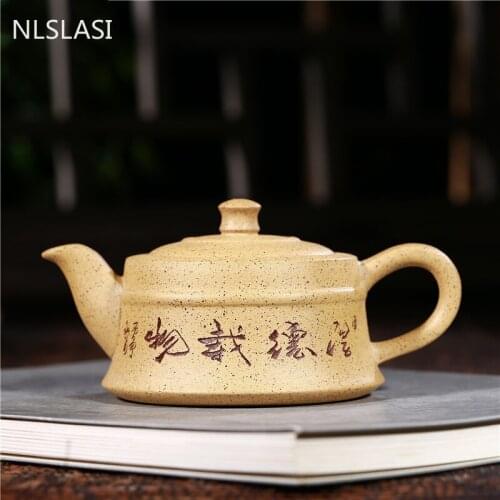 Authentic Yixing teapot Purple Clay Tea pot beauties Handmade Kettle tea Set Chinese Tea ceremony Customized 230ml