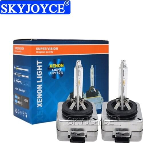 SKYJOYCE 2PCS Original 55W D1S Xenon Bulbs 35W D3S HID Lamp 6000K 4300K 5000K 10000K 8000K D1S D1R D1 D3 D3R D3S Car Xenon Light