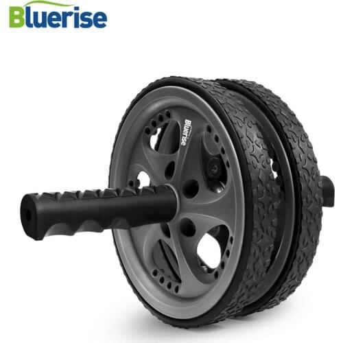 BLUERISE 2 Styles Ab Roller Coaster Wheel No Noise Easy to Assemble for Exercise for Home Gym Body Building Core Workout