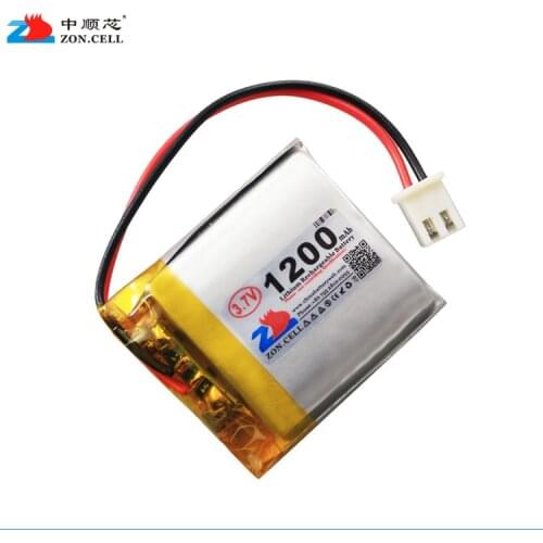 In 3.7V 903033 1200mAh lithium polymer battery card box story machine learning point reading machine Rechargeable Li-ion Cell