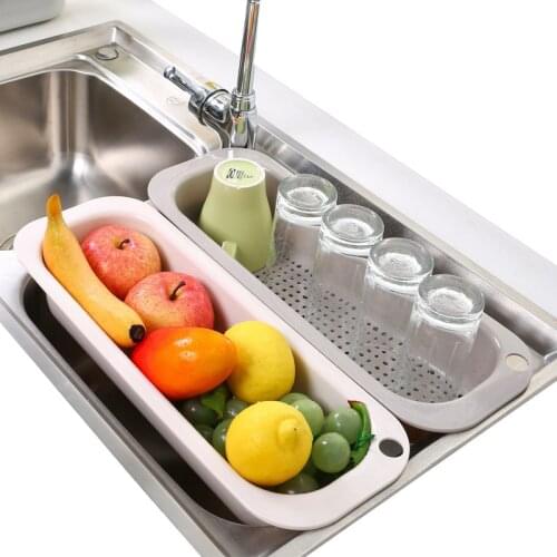 Multifunction Drain Tableware Bowl Dish Storage Shelves Kitchen Drain Storage RacksVegetable and Fruit Storage Basket