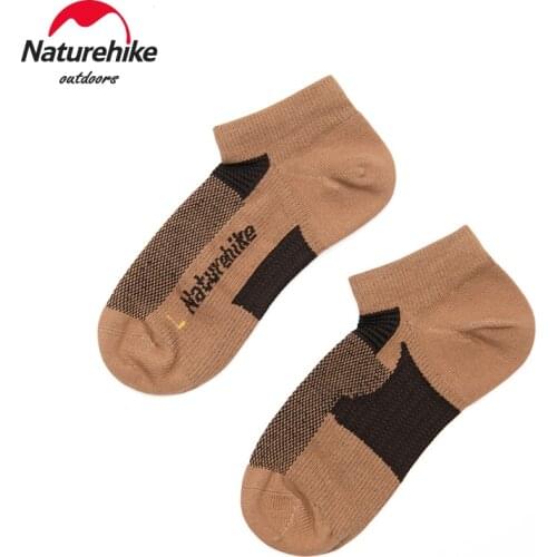Naturehike Outdoor Camping Hiking Travel Wearable Comfortable Breathable Mesh Achilles Tendon Protection Casual Straight Socks