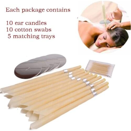 New 25Pcs/Set Ear Wax Cleaner Removal Candle Indiana Therapy For Coning Fragrance Ear Candle Ear Treatment Cleaner Healthy Care
