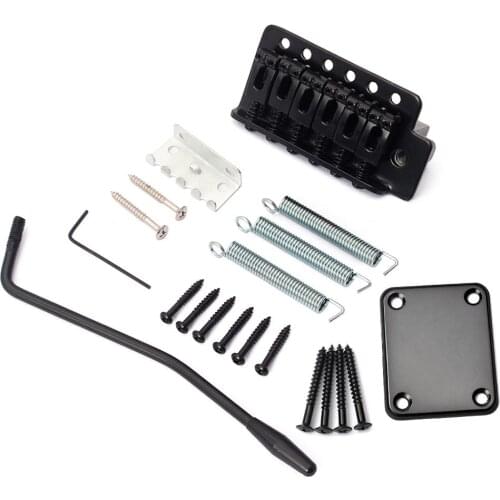 NEW Electric Guitar Tremolo Bridge System with Neck Plate for Stratocaster Strat ST