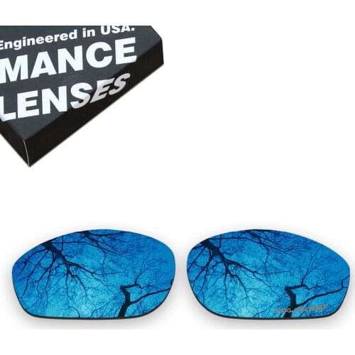 ToughAsNails Resist Seawater Corrosion Polarized Replacement Lenses for Oakley Encounter Sunglasses Sapphire