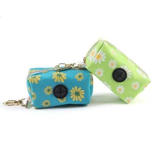 Portable Dog Poop Waste Bag Holder Outdoor Garbage Bags Dog Kitten Pick Up Poop Bags Dispenser Pet Cleaning Supplies