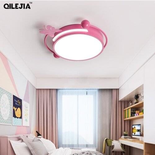 Bedroom ceiling lamp simple modern living room study dining room led ceiling lighting Nordic creative childrens room lamps