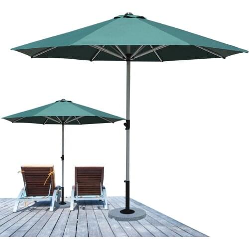 Garden Terrace Courtyard Beach Swimming Pool Market Table 6 Rib Umbrella Placeme