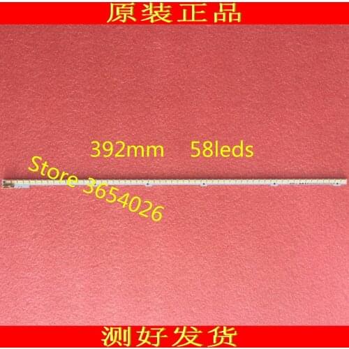 2PCS/lot 392mm LED Backlight Lamp strip 58leds For Samsung 32 inch TV UA32D4003B BN64-01635A 2011SVS32 4K-V1-1CH-PV-LEFT58-1116