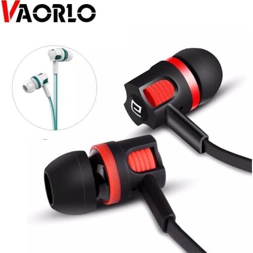 VAORLO Original Earbuds Earphone JM26 Noise Lsolating In Ear Headset With Mic 3.5mm Universal Earphones for MP4 iphone xiaomi