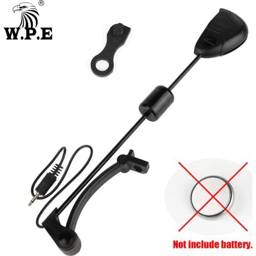 W.P.E 1pcs Carp Fishing Swinger Electronic LED Bite Indicator Illuminated Fishing Swinger Fishing Tackle Fishing Accessories
