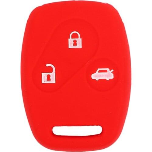 2018 new arrival 3 button Car remote control silicone protective cover for Honda