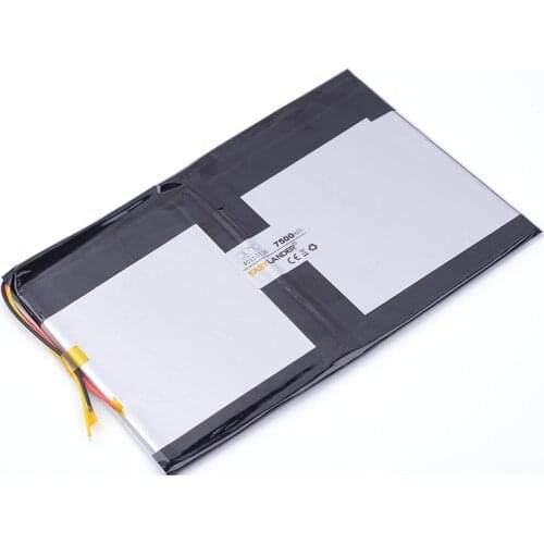 3.7V 7500mAH 40110126 Polymer lithium ion / Li-ion battery for power bank tablet pc cell phone speaker mp4 gps