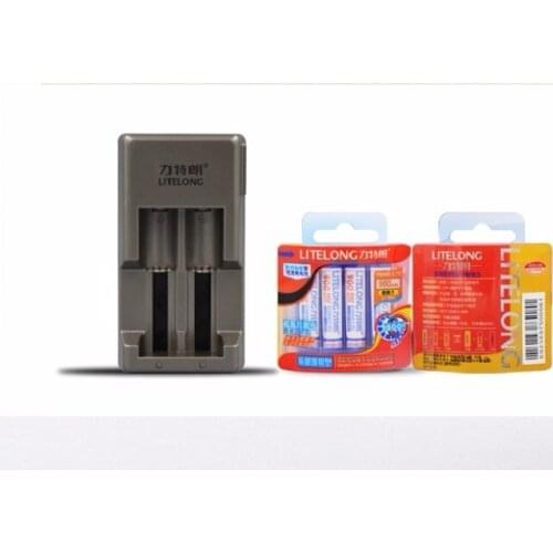 4pcs 3.7v 10440 lithium battery 900MAH AAA rechargeable batteries+1pcs 18650 16340 14500 16500 charger