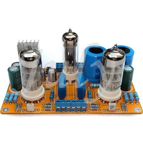 6z4 bile rectifier 6N3-J/GE5670 tube bile front board finished board, warm tone