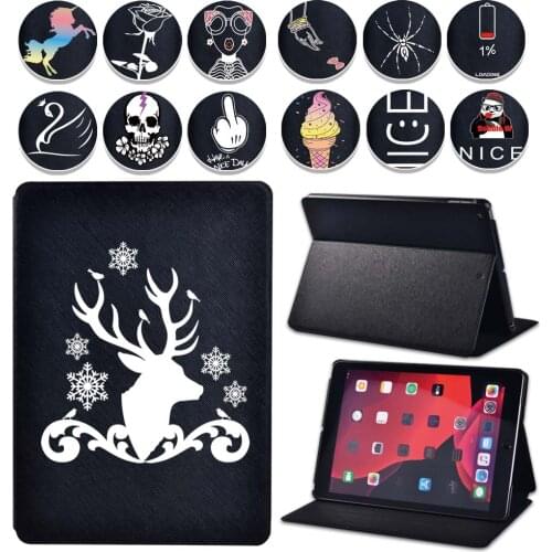 For Apple IPad Mini1/2/3/4/5 IPad 2/3/4/iPad 5th/6th/7th/Air/Air 2/Air 3/Pro 9.7/ Pro 11 Lightweight PU Leather Tablet Case+pen