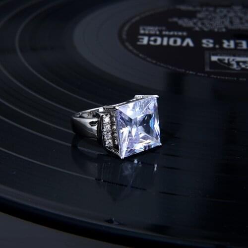 Designer Fashion 925 Sterling Silver Jewelry 3A Cubic Zirconia Party Ring