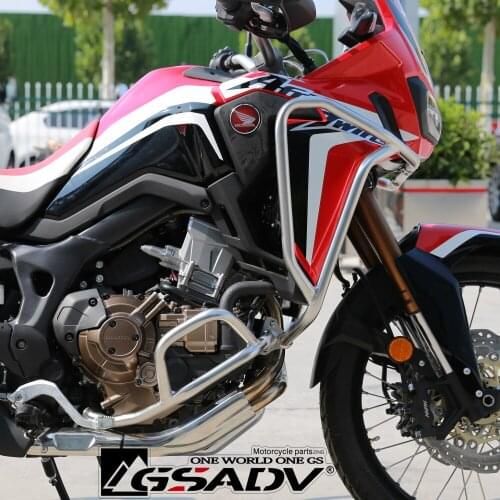 For Honda CRF1000L Motorcycle Engine Crash Bar Protector Tank Bumper Crash Cage Accessories