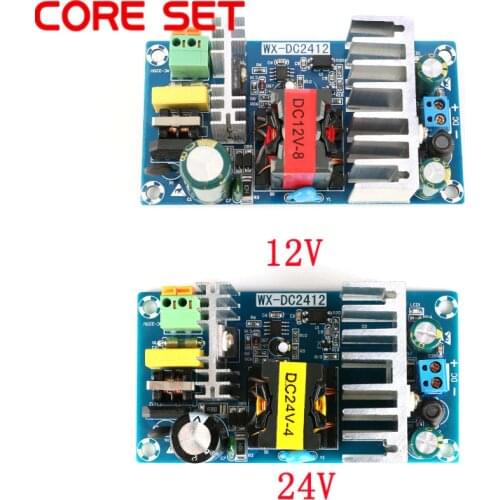 AC to DC Switching Power Supply Module AC 110v 220v to DC 24V 4A/12V 8A AC-DC Switch Power Supply Board