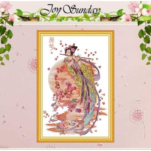 Glory painting counted 11CT 14CT Cross Stitch Sets DIY wholesale Chinese Cross-stitch Kits Embroidery Needlework home decor