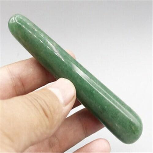 Natural crystal massage stick and stone massage reiki stick