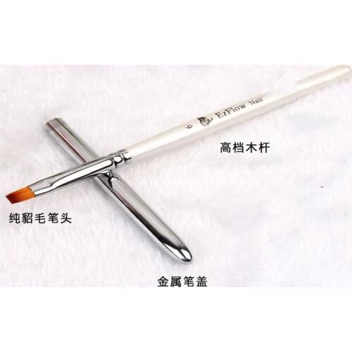 One Fashion Mink Nail Brush High Grade Wood Handle Beauty Nail UV Gel Manicure Salon Nail Art Pen Brushes