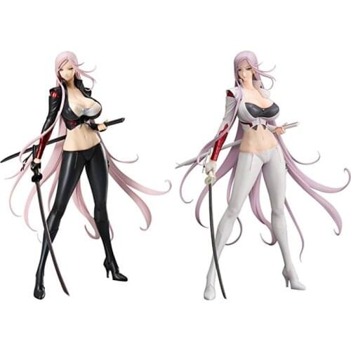 New Orchid Seed Yuuko Yuko Sagiri Tomoko Darkness With 2 Swords Triage X Sexy Two Color Version 32cm Action Figure