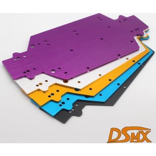 Metal Chassis Upgrade Bottom Plate Board 28004 fr RC 1/16 HSP Car 94182/94182pro/94163/94185/94185pro/94186/94186pro/94183/94187