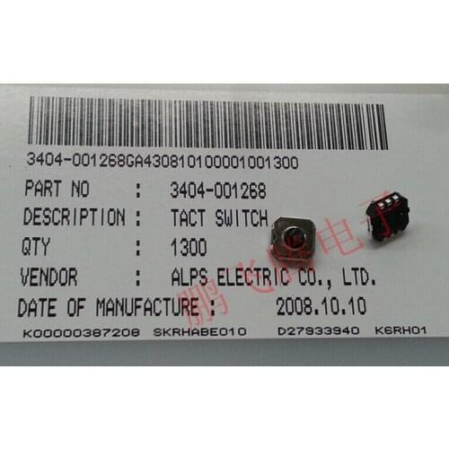 Original new 100% SKRHABE010 five to switch multi direction button patch mobile phone navigation key 7*7*5