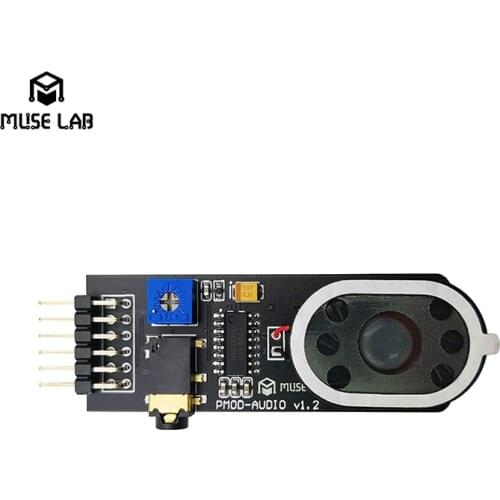 PMOD-AUDIO Expansion Board ICESugar FPGA Expansion Module Standard PMOD Interface Audio output volume adjust dual channel