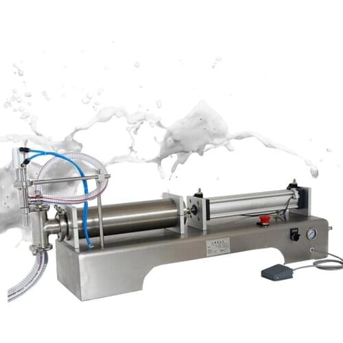 Semi Automatic One Head High Accuracy Liquid Filling Machine Beverage Milk Olive Small Soft Drink Oil Liquid Filler