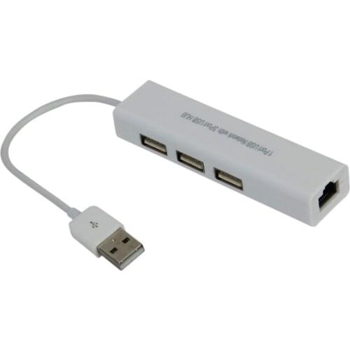 AX88772A 100 m Micro USB 2.0 3-port HUB tablet network card