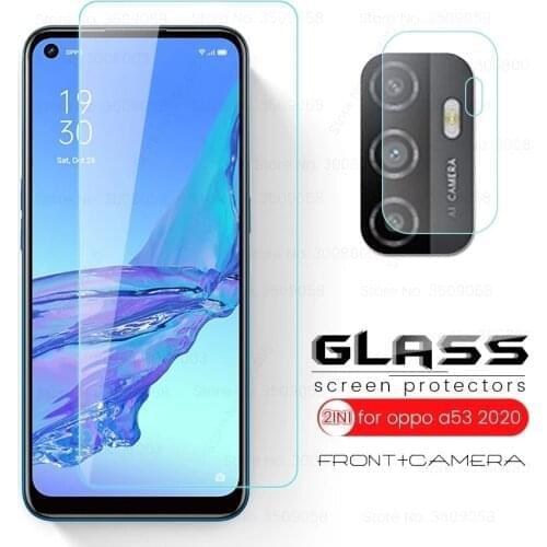 Opo a53 s Glass Camera Len Protective Glass for oppo a53 a53s a 53 2020 6.5'' Cellphone Screen Protector Safety Tremp Armor Film