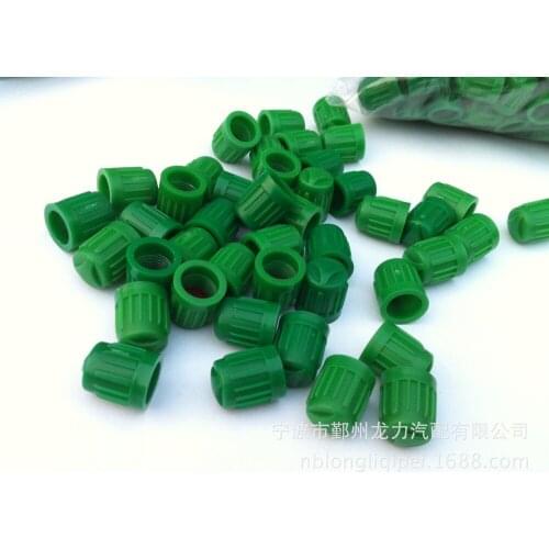 L1000pcs dark Green Plastic Tyre/Tire Valve Dust Caps Pit Monkey Bike Motorcycle Scooter