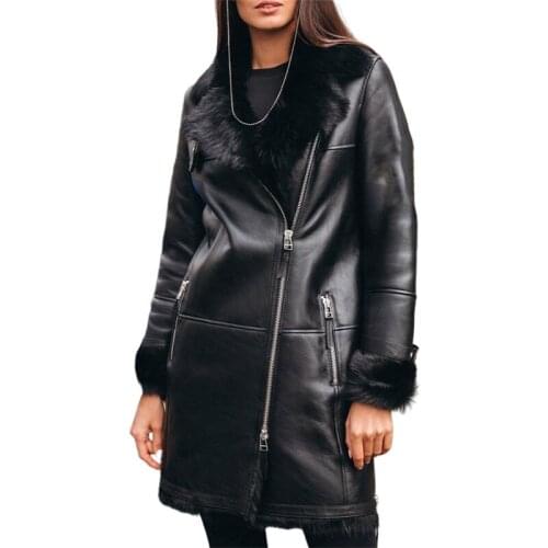 YXGDULV Women's Leather Jackets