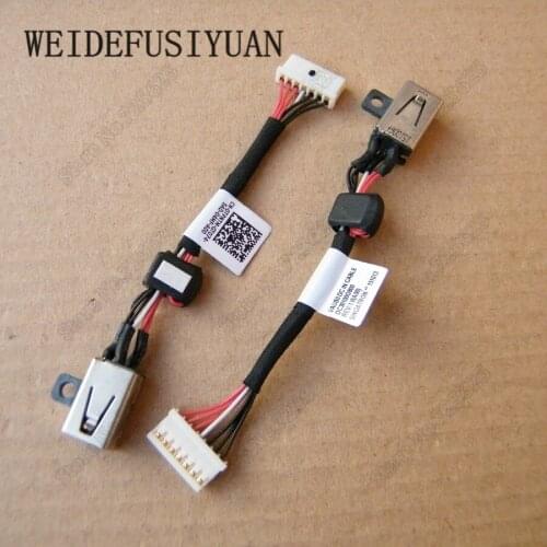 10x DC Jack Power Plug In Charging Port Connector Socket with Wire Cable Harness For Dell Precision M3800 XPS 15 9530 5510 9550