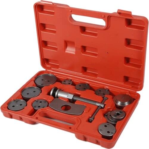 13PCS/Set 2021 Brand New Universal Car Disc Brake Adjust Tool Disc Brake Piston Cylinder Compressor Brake Pad Remover Tool HWC