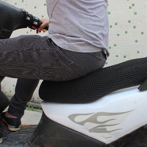 2021 MOTOWOLF Motorcycle Scooter Sunscreen Seat Cover 3D Sun Proof Prevent Scooter Sun Pad Heat Insulation Cushion Protect