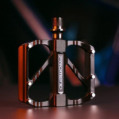 2021 Top 1Pair Road Mountain Bike Ultralight Nonslip Flat Pedal Aluminum Alloy 3 Bearings