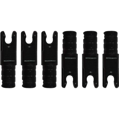 50/100 Pcs Plastic TAC Crossbow Nock Arrow Carbon Shaft Accessories for Archery Shaft Hunting Shooting Outdoor