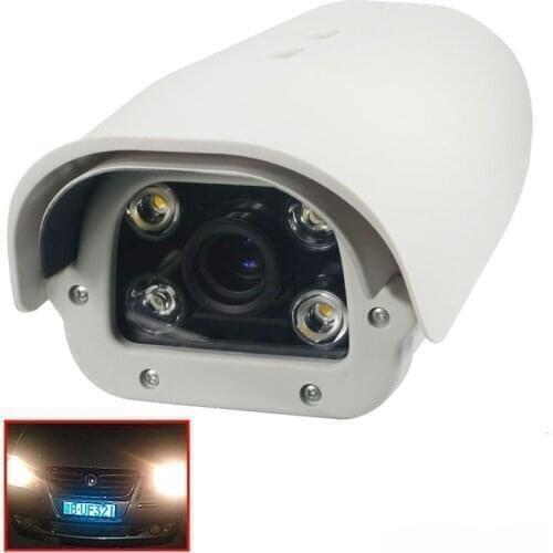 5MP Vechile License Plate Recognition LPR IR LED POE Camera ONVIF Outdoor Waterproof LPR camera 5-50mm varifocal Lens