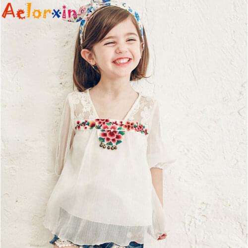Aelorxin Blouses For Girls