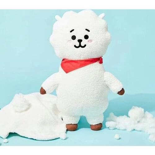 Anime plush toys Kpop superstar sheep kawaii room decor stuffed dolls cartoon sofa cushion bed pillow Christmas gift girl