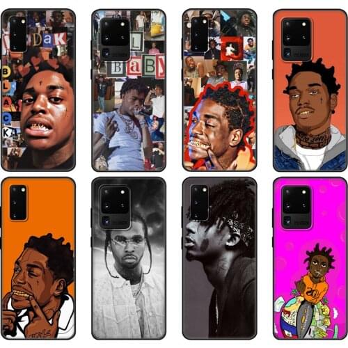 Black tpu Case For Samsung galaxy S20 /S20 PLUS/S20 ultra/S20+ /S20FE back cover Rapper Kodak