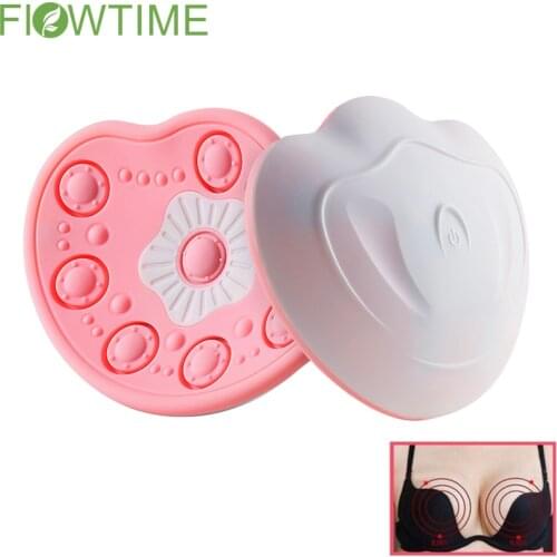 Electric Breast Massager Chest Enhancer USB Charging With Hot Compress Function For Breast Growth & Anti-Chest Sagging Tool