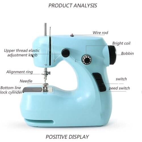 FHSM-211 Household Multifunctional Automatic Thread Winding Sewing Machine 220V/110V Electric Small Thickness Sewing Machine