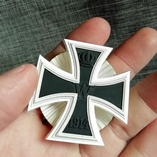 WWII WWI GERMAN 1914 EK1 IRON CROSS 1 FIRST CLASS MEDAL ORDER BADGE