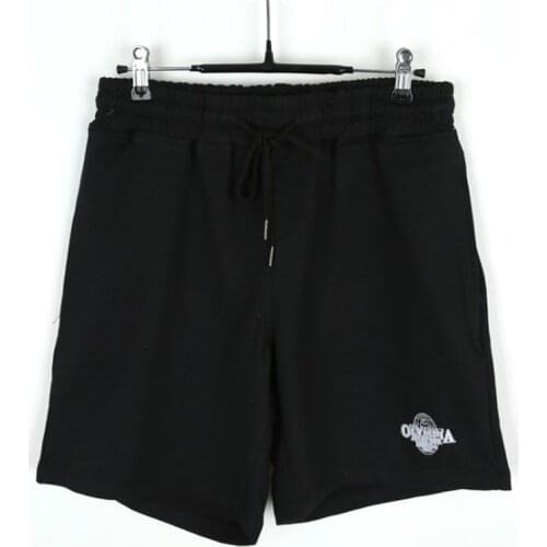 2021 Summer High Street Essentials Double-Line High-Quality Cotton Mens Hip-Hop Sports Jogging Casual Shorts